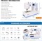 FEIYUE FYe360 Sewing Machine with Adjustable Needle Positions, LCD Display, Automatic Needle Threader, Full Size & Portable, 23 Built-in Stitches